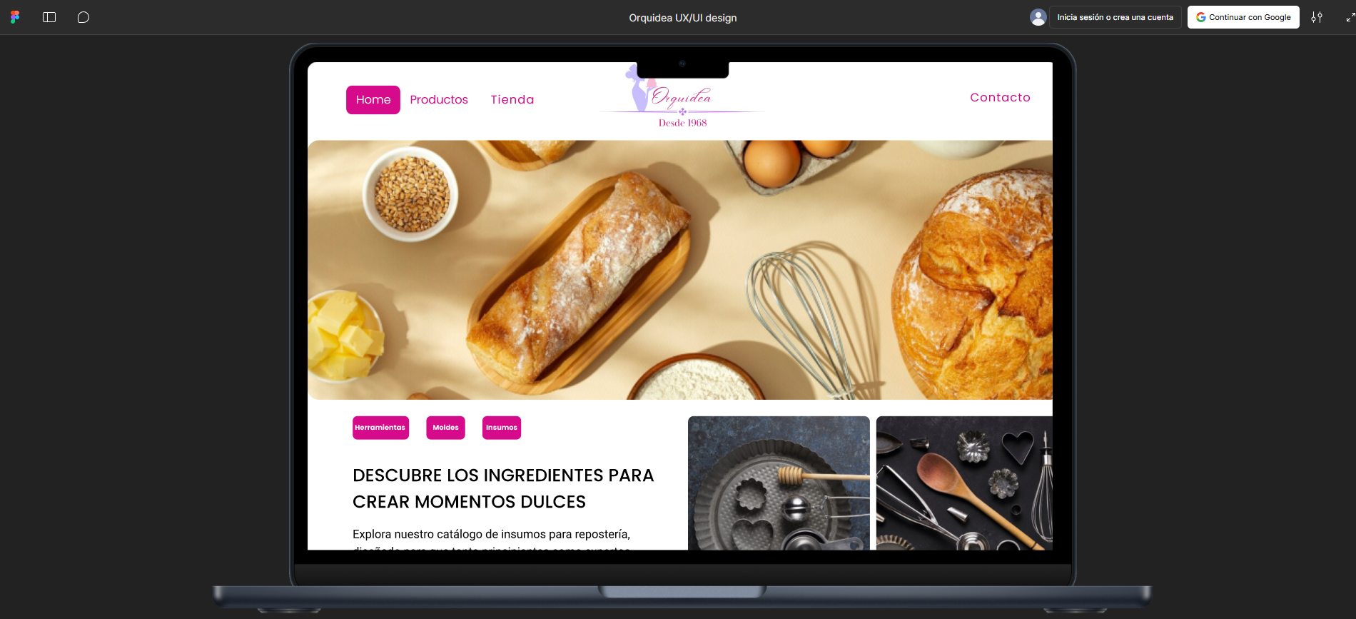 Rediseño Orquídea
